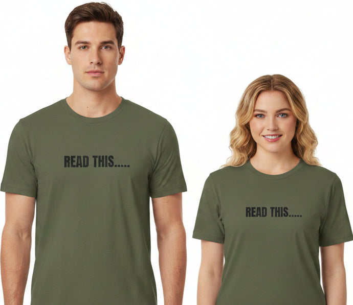Two sided BOLD T-shirt