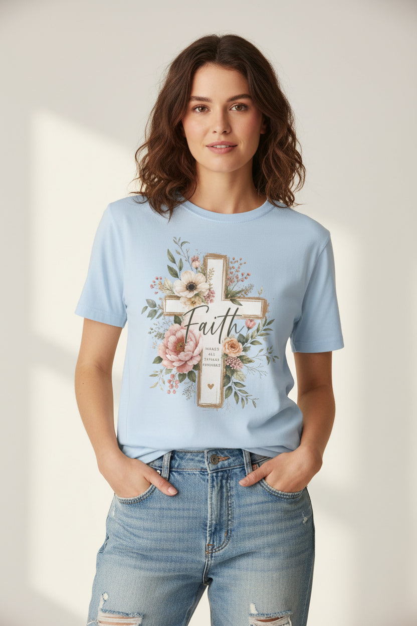 Faith Floral T-Shirt