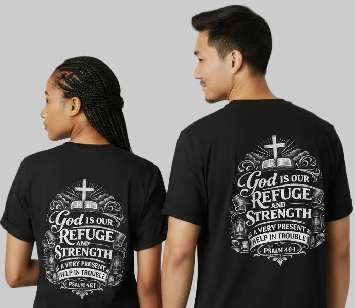 Psalm 46:1 Inspirational T‑Shirt