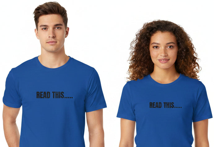 Two sided BOLD T-shirt