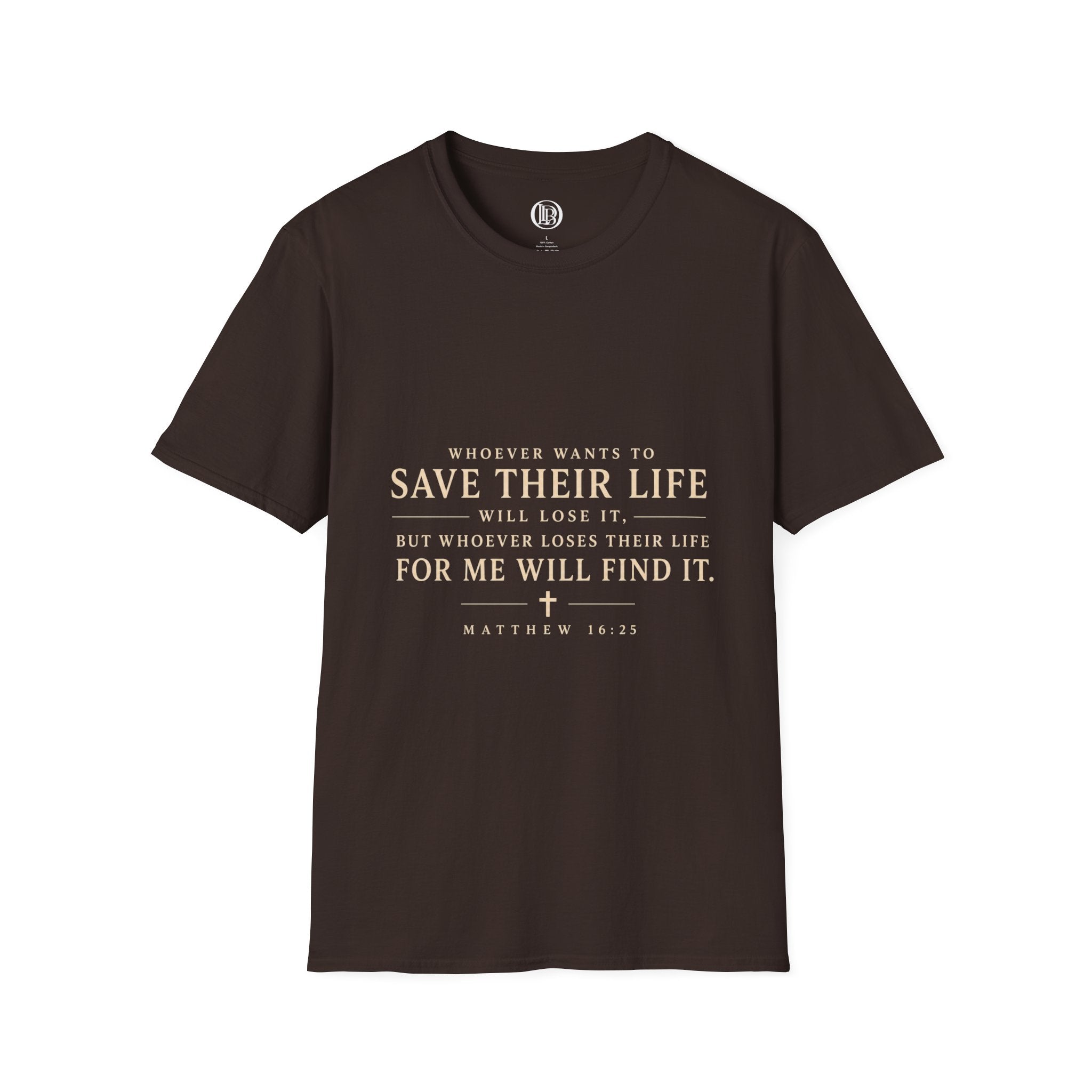 Matthew 16:25 Save their Life