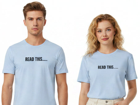 Two sided BOLD T-shirt