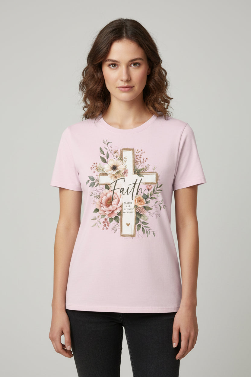 Faith Floral T-Shirt
