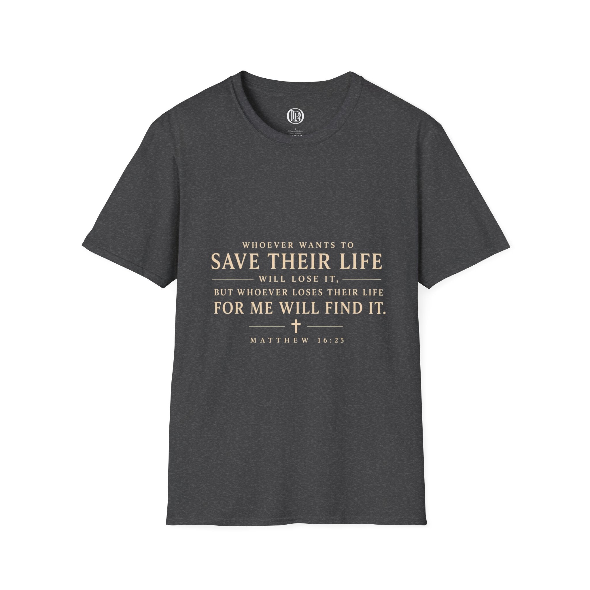 Matthew 16:25 Save their Life