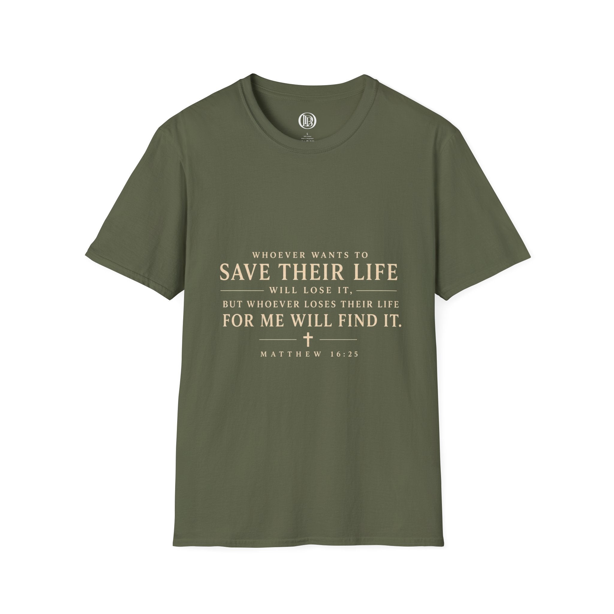 Matthew 16:25 Save their Life