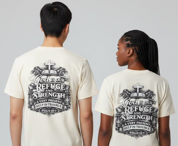 Psalm 46:1 Inspirational T‑Shirt