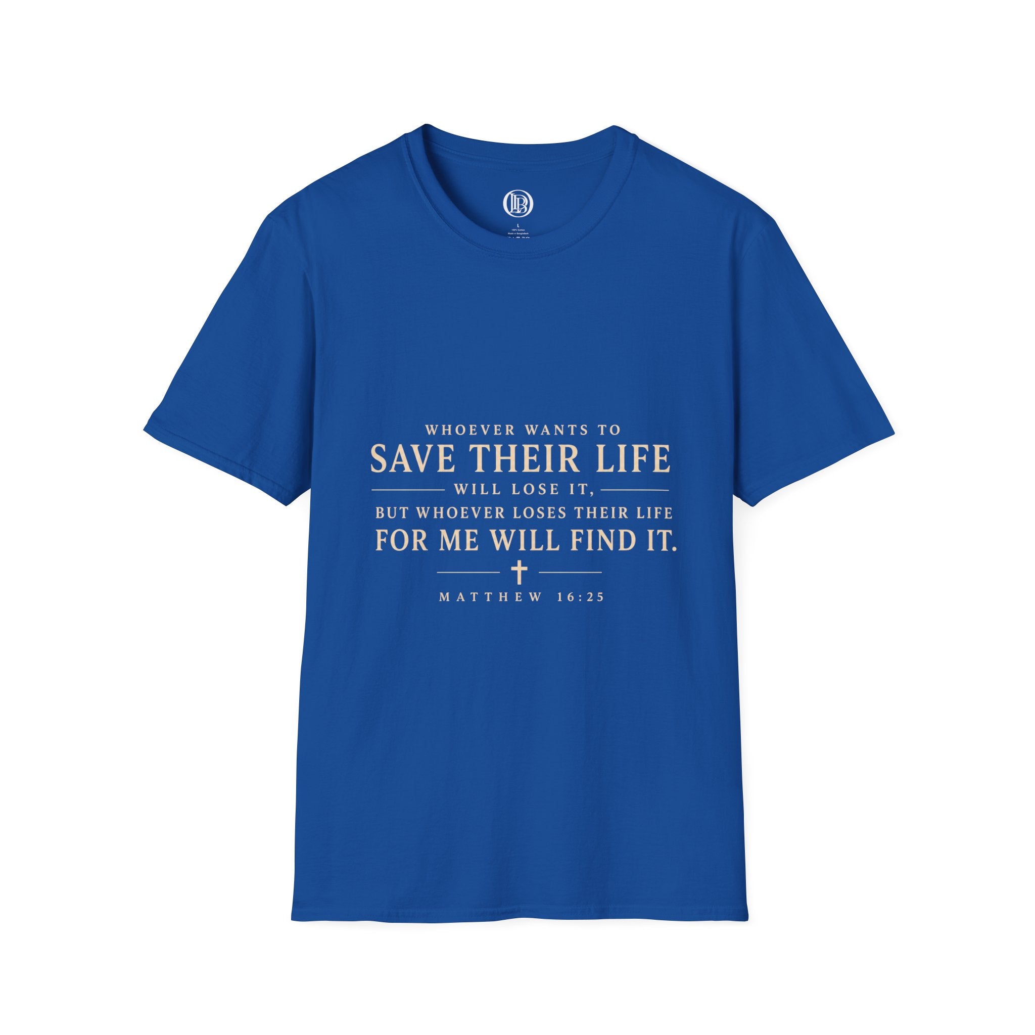 Matthew 16:25 Save their Life