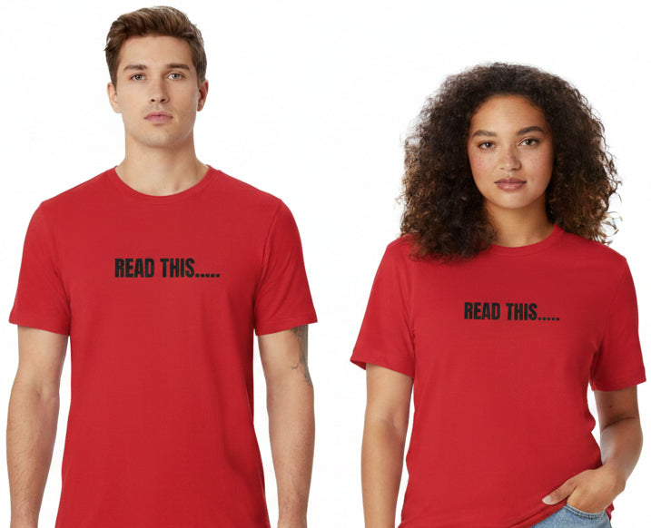 Two sided BOLD T-shirt