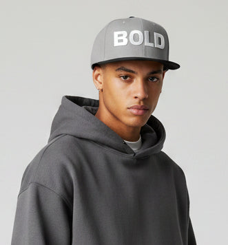BOLD Embroidered Snapback Hat