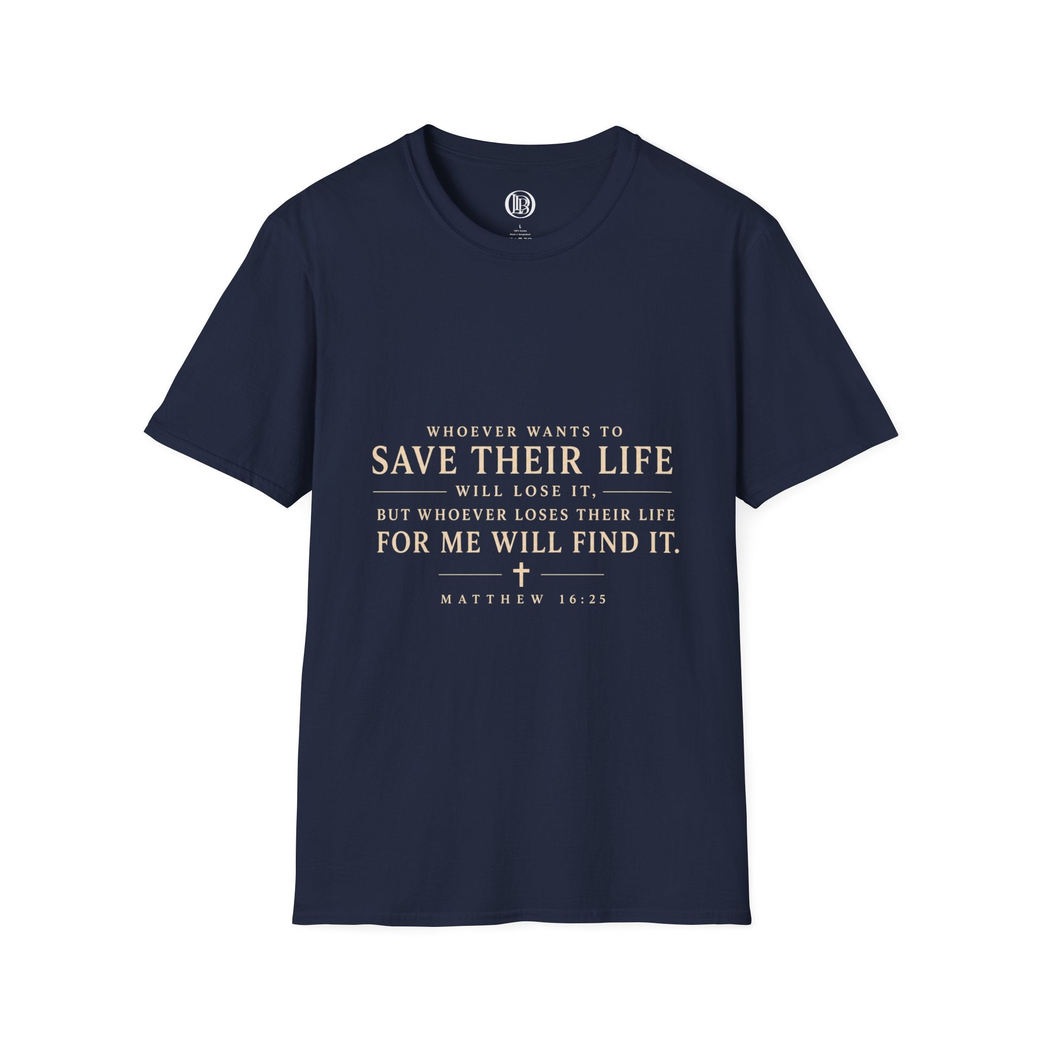 Matthew 16:25 Save their Life